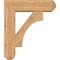 Ekena Millwork Westlake Craftsman Smooth Bracket w/ Offset Brace, Western Red Cedar, 7 1/2"W x 26"D x 30"H BKT0806X26X30WTL04SWR - alternate 2